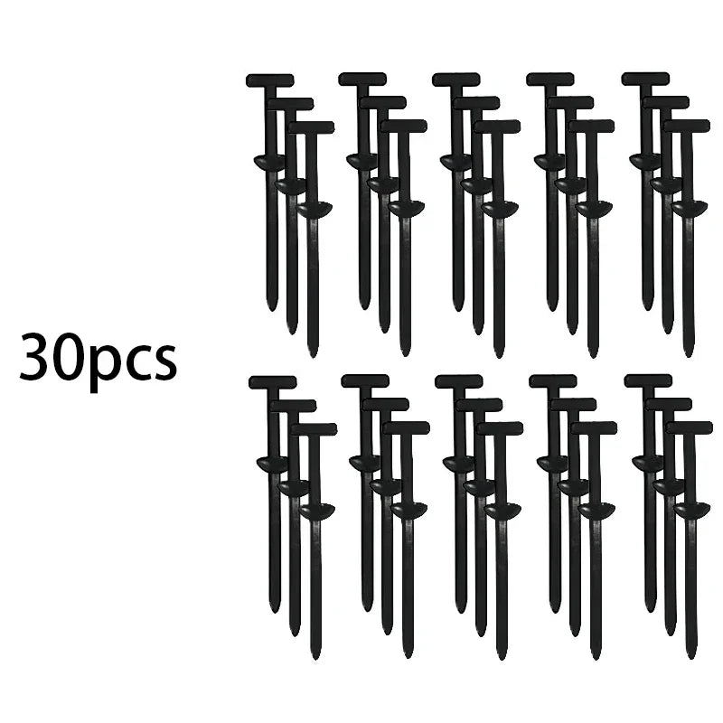 Nylon Cable Tie Buckle Fixed Through The Core Nail Cable Tie Buckle Mudguard Fender Inner Lining Trunk Buckle  Outdoor Camping
