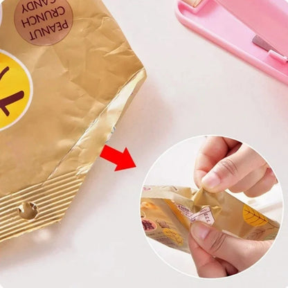 Portable Sealing Machine Household Mini Heat Bag Sealing Machine Plastic Food Bag Closure Repeated Sealing Kitchen Accessories