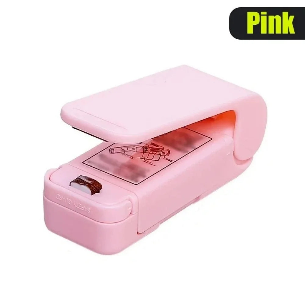 Portable Sealing Machine Household Mini Heat Bag Sealing Machine Plastic Food Bag Closure Repeated Sealing Kitchen Accessories