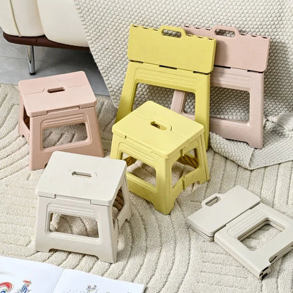 New Lightweight Space Thickened Folding Stool,Portable Home Outdoor Camping,Magza Fishing,Simple and integrated Design