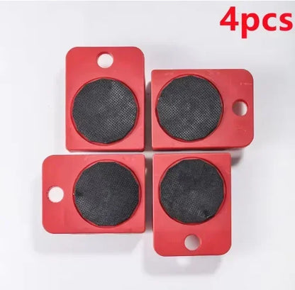 Heavy Duty Furniture Mover Set - 2/4/5pcs Multipurpose Roller Sliders for Effortless Lifting & Moving, Hardwood Floor Protector