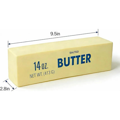 1pc Butter Stick Squishy Toy Slow Rising Squeeze Toy Butter Bar Brick Squishy Fidget Toy Anti Stress Release Hand Relax Gift Toy