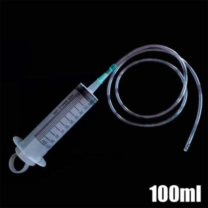 550ML Needle Barrel Oil Pump Syringe Large Syringes Reusable Pump Measuring With Scale Syringe With Tube ﻿