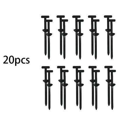 Nylon Cable Tie Buckle Fixed Through The Core Nail Cable Tie Buckle Mudguard Fender Inner Lining Trunk Buckle  Outdoor Camping