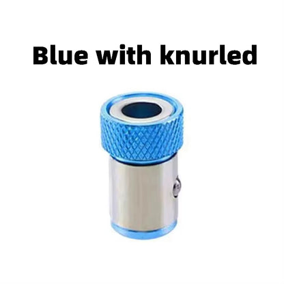 1 Pcs Magnetic Screw Rings Magnetized Ring Screwdriver Bits For 1/4 Inch 6.35MM Screwdriver Bits Electric Screwdriver Bits