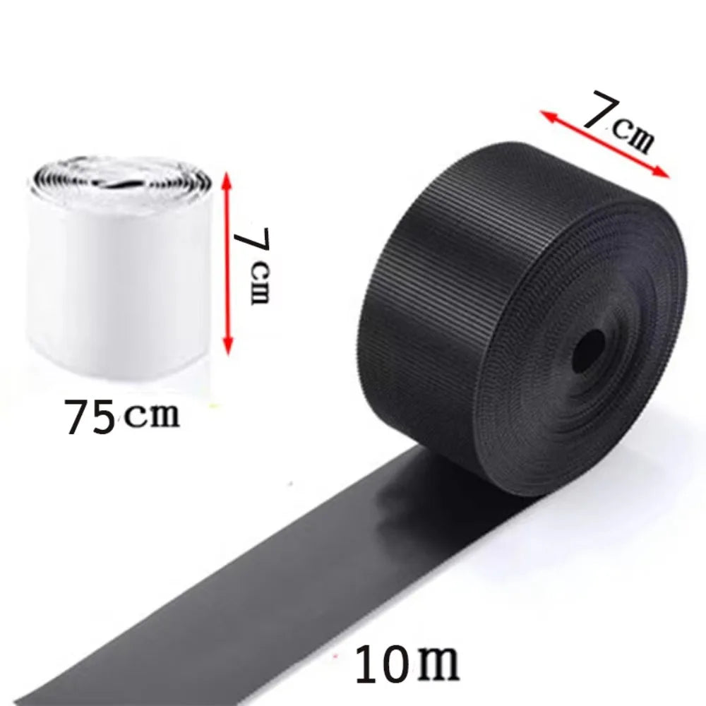 Durable 3/6/10M Sofa Toy Blocker Dustproof Adjustable Under Couch Blocker Nylon Adhesive Strap Sofa Edge Baffle