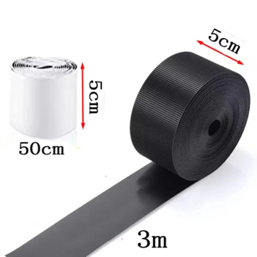 Durable 3/6/10M Sofa Toy Blocker Dustproof Adjustable Under Couch Blocker Nylon Adhesive Strap Sofa Edge Baffle
