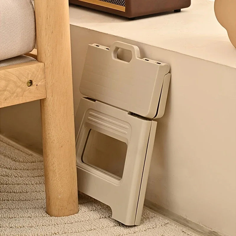 New Lightweight Space Thickened Folding Stool,Portable Home Outdoor Camping,Magza Fishing,Simple and integrated Design