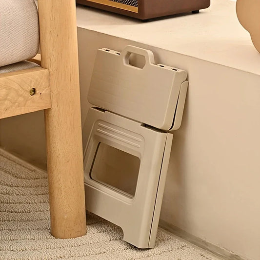 New Lightweight Space Thickened Folding Stool,Portable Home Outdoor Camping,Magza Fishing,Simple and integrated Design