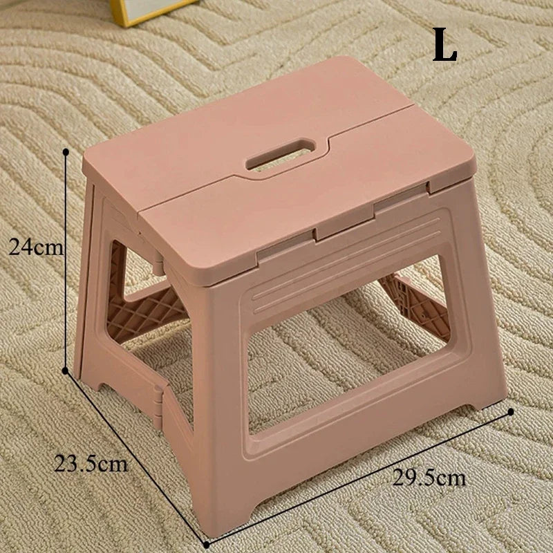 New Lightweight Space Thickened Folding Stool,Portable Home Outdoor Camping,Magza Fishing,Simple and integrated Design
