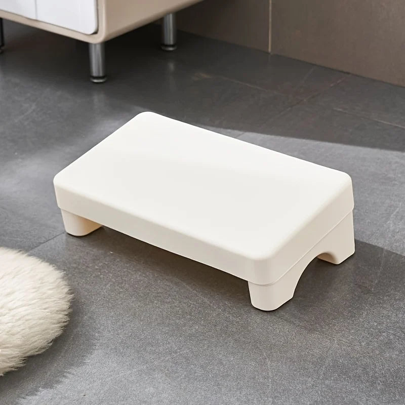Ergonomic PP Footrest Under Desk Foot Stool Comfortable Space-Saving Foot Rest for Office Work Study Sofa Home