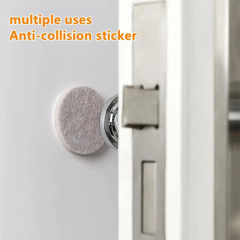 16 Styles Thicken Self Adhesive Felt Chair Leg Pads Floor Protectors Furniture Legs Table Leg Covers Round Bottom Anti-Slip Pads