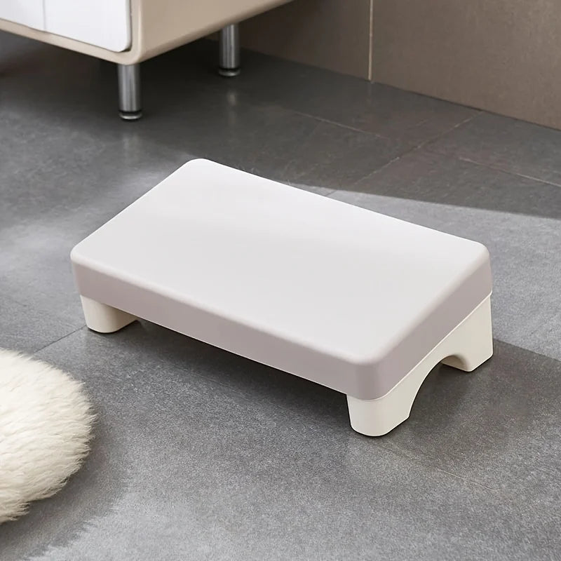 Ergonomic PP Footrest Under Desk Foot Stool Comfortable Space-Saving Foot Rest for Office Work Study Sofa Home