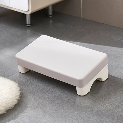 Ergonomic PP Footrest Under Desk Foot Stool Comfortable Space-Saving Foot Rest for Office Work Study Sofa Home