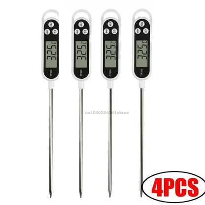 Food Thermometer Probe Type Electronic Kitchen Digital Thermometer for Meat Milk Cooking Food BBQ TP300 Temperature Gauge Tool