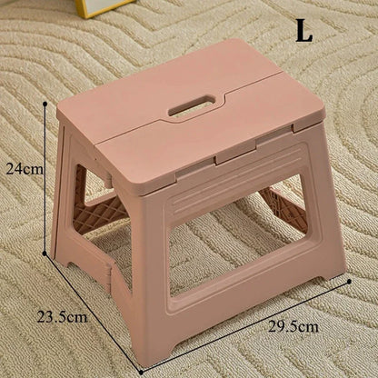 New Lightweight Space Thickened Folding Stool,Portable Home Outdoor Camping,Magza Fishing,Simple and integrated Design