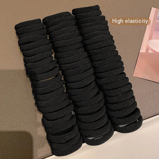 Colorful Ealstic Hair Ties for Girls Ponytail Hold Scrunchie Rubber Band women Fashion Hair Accessories elastic hair bands